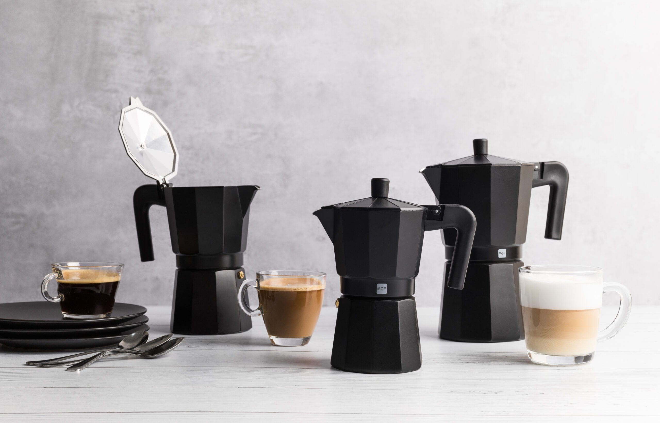 kenia noir 6 cup espresso maker