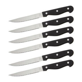 Mainstay Steak Knife Mainstay 6 Pce Steak Knife Set MAV4811 (7818759700569)