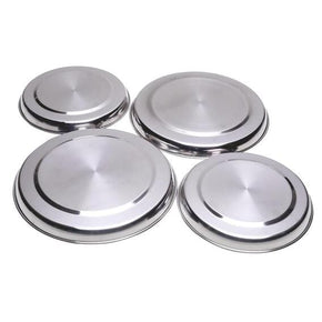 Mainstay Stove Plate Covers Mainstay 4 Pce Stainless Steel Stove Plate Covers MAV7699 (7818713595993)