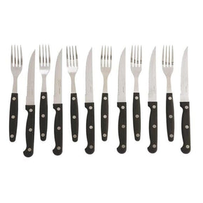 Mainstays Knife Mainstays 12 Piece Steak Knife & Fork Set  MAV7865 (7825779130457)