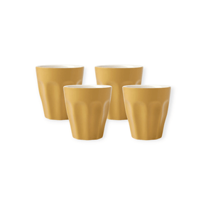 Maxwell & Williams MUG Maxwell & Williams Sala Espresso Cup Set of 4 Mustard 100ml IB0010