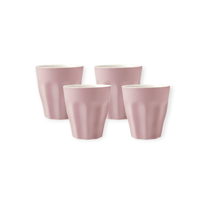 Maxwell & Williams MUG Maxwell & Williams Sala Latte Cup Set of 4 Rose 265ml LM0035