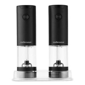 Mellerware CAN OPENER Mellerware Salt And Pepper Grinder Plastic Battery Operated Pulse Duo 26005 (7913445261401)