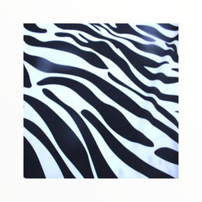 MH JOOSUB Mini Matt Printed Mini Matt Zebra Design 19 Black And White 140 cm (7888023158873)