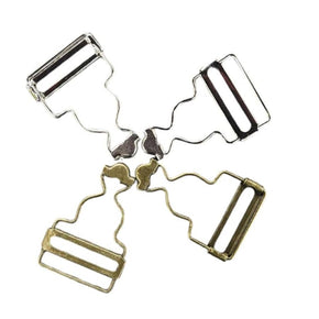 MHC Wolrd Habby Brace Clip With Bar Silver/Bronze (7810056421465)