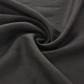 MHC World Dress Fabrics Black Puro Lino 100% Linen (7784540340313)