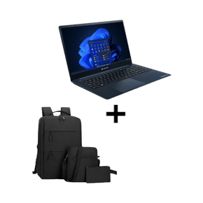 MHC World laptop combo Black Dynabook Satelite Pro C50-J-10F Core i5 8GB 256GB SSD 15.6" + 3pc Laptop Bag Combo (7669420130393)