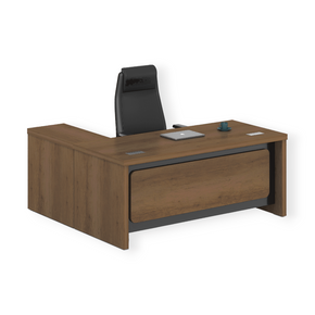 MHC World Office Desk 1.6M With Freestanding Credenza OZ2518-16 (7424730890329)