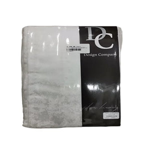 MHC World TAPED CURTAIN DC Curtain Ready To Hang Cobblestone 225X218cm White