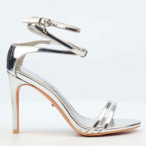 Miss Black Ladies Sandals Miss Black Women's Jazz 21 Stiletto Silver (7810327019609)