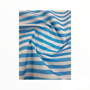 MSR Canvas Light Blue Big Stripe PVC Waterproof Canvas 600D Collection 140 cm (7813313200217)