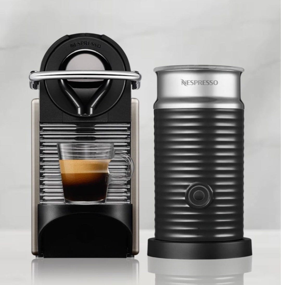 Nespresso Pixie Automatic Espresso Machine With Aeroccino 3 Milk