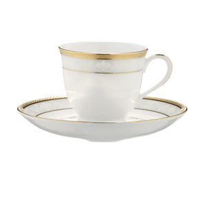 Noritake Cup & Saucer Noritake Hampshire Gold Espresso Cup & Saucer 90ml HAMPG051