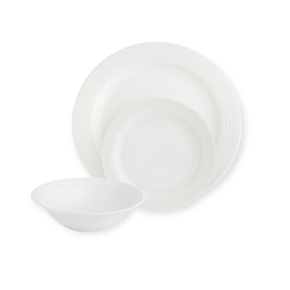 Noritake Dinner Set Noritake Arctic White Dinner Set Of 12