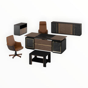 Office Innovation Office Desk Office Desk Merlin Set 220 X 90 X 75 cm (7891228098649)