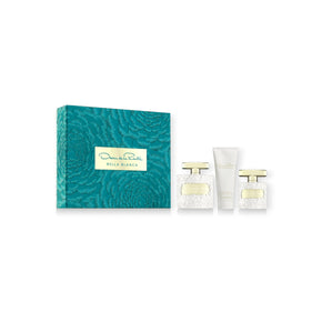 Oscar De La Renta-Bella Blanca Set 100ml Edp + 30ml Edp + 100ml Body Lotion (7877835259993)