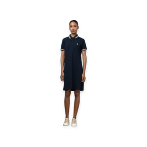 Polo Women Leah Short Sleeve Golfer Dress Navy (7919506980953)