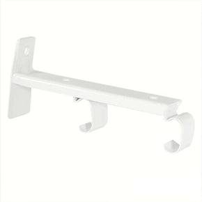 Papini Curtain Accessories C Double Brackets Metal White A036 (7719355777113)