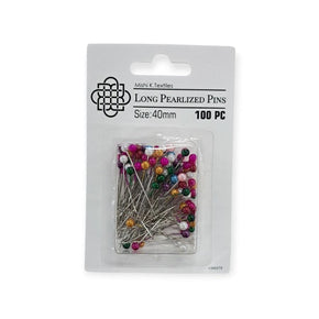 PINS Habby Multi Colors Long Pearlized Pins (7817182838873)