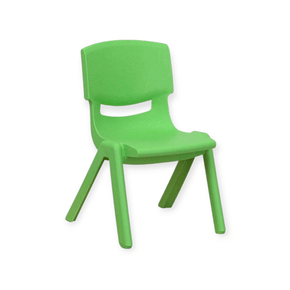 Plastic Chair Babies & Kids Kids Strong Stackable Plastic Chair Green (7807345066073)