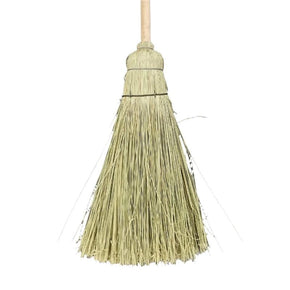 Plasticware Dustpan With Broom Deluxe Broom Grass A3667 (7813654773849)