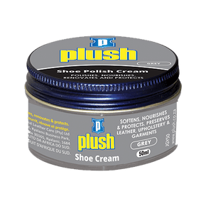 Plush Shoe care Plush Shoe Polish Cream Grey (7808653033561)