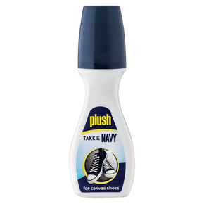 Plush Shoe care Plush Takkie Navy Liquid Shoe Polish 75Ml