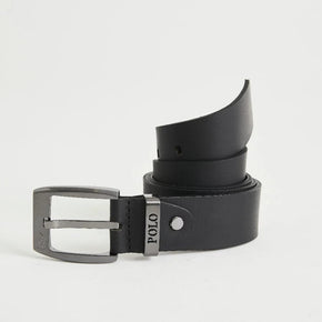 Polo Belts Polo Calvin Black Mens Belt (7781730615385)