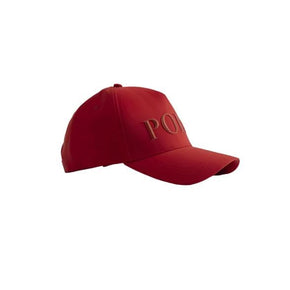 Polo Caps Polo 5 Panel Pyramid Polo Peak Red (7813335023705)