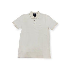 Polo Golf T Shirt Polo Men's Jacquard Short Sleeve Golfer Stone