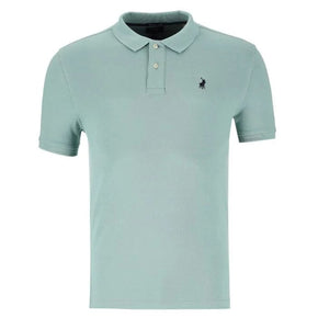 Polo Golf T Shirt Polo Men's Pique Golfer Aqua (7809119420505)