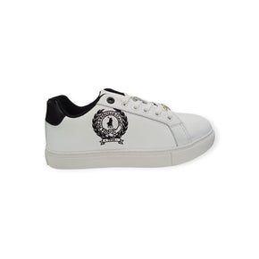 Polo Ladies Sneakers Polo Women's Crest Sneaker White/Black