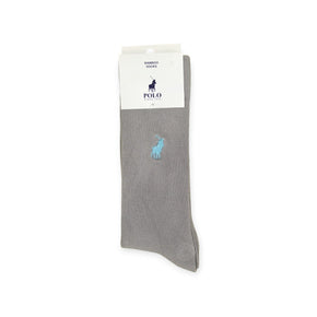 Polo Socks Polo Men's Bamboo Socks Grey