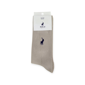 Polo Socks Polo Men's Cotton Socks Sand (7804411838553)