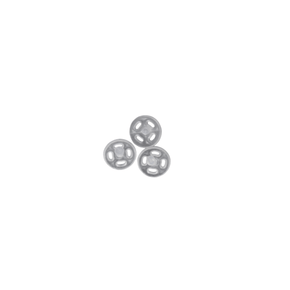 press studs HABBY Size 0 Plastic Press Studs Clear (7764533379161)