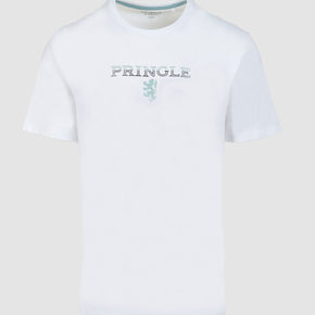 Pringle T Shirt Pringle Ezra Short Sleeve T Shirt White (7761220272217)