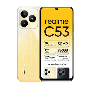 Realme Mobile Phones Realme C53 Dual Sim 256GB - Gold (7731790381145)