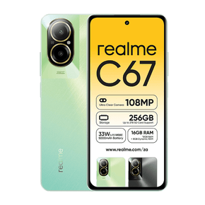 Realme Mobile Phones Realme C67 256GB LTE Dual Sim - Sunny Oasis (7740472229977)