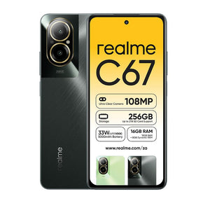 Realme Mobile Phones Realme C67 4G Dual Sim 256GB - Black (7740510568537)