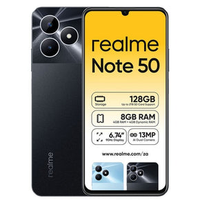Realme Mobile Phones Realme Note 50 128GB LTE Dual Sim - Midnight Black (7731729268825)