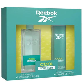 Reebok Fragrance Reebok Cool Your Body Women Eau De Toilette Spray 100ml Set (7732504232025)