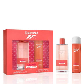 Reebok Fragrance Reebok Move Your Spirit 100ml Eau De Toilette Gift Set (7732476346457)