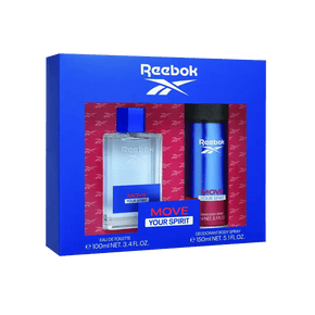 Reebok Fragrance Reebok Move Your Spirit Set 100ml+Body Spray 150ml Male (7732478869593)