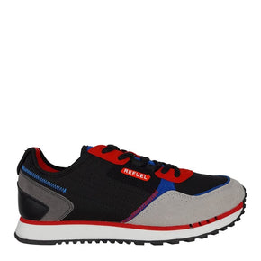 Refuel Sneakers Refuel Wave Mens Sneaker Black/Red (7701748351065)