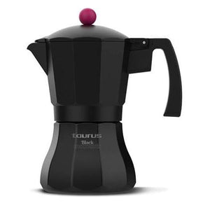 Regent COFFEE MAKER Taurus Coffee Maker Aluminium Black 300ml Black Moments 9 Cup 984082