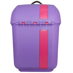 Rolo School Bag Rolo Xl School Trolley Bag + Free Dividers Purple & Pink