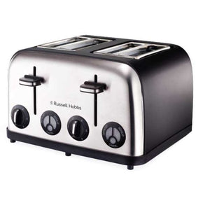 Russell Hobbs TOASTER Russell Hobbs 4 Slice Matt Black Toaster 13976RH