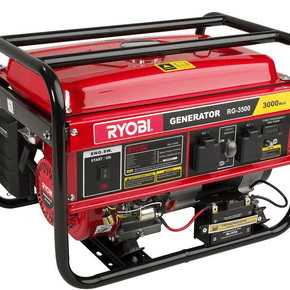 Ryobi Generators Ryobi RG-3500 Generator 3500W 4-Stroke Key-Start