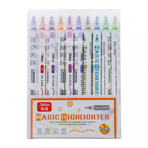 The Art Journey 10-Color Magic Highlighter ART022 (7802276905049)