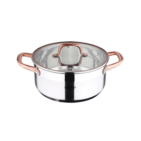 San Ignacio FRYING PAN San Ignacio Cobre 24cm Casserole With Lid SG-8132